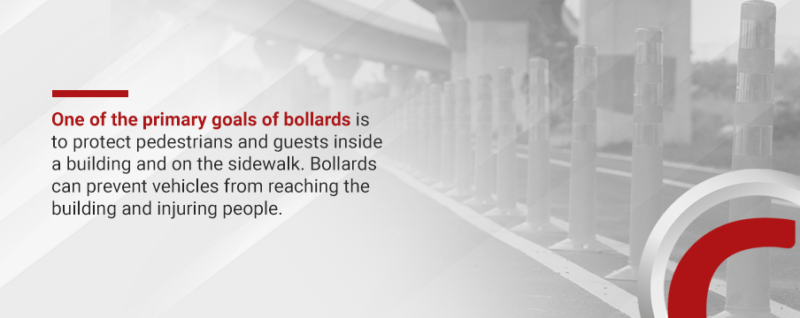 Main Goals of Bollards for Pedestrians