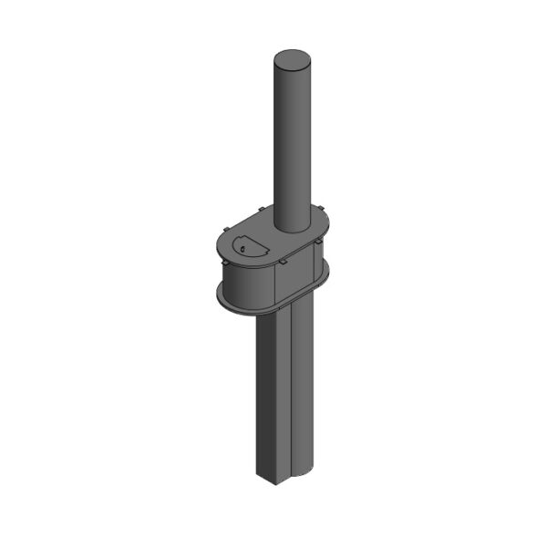 Retractable Bollard: Manual-Assisted Series
