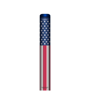 Bollard WrapCover: Flag