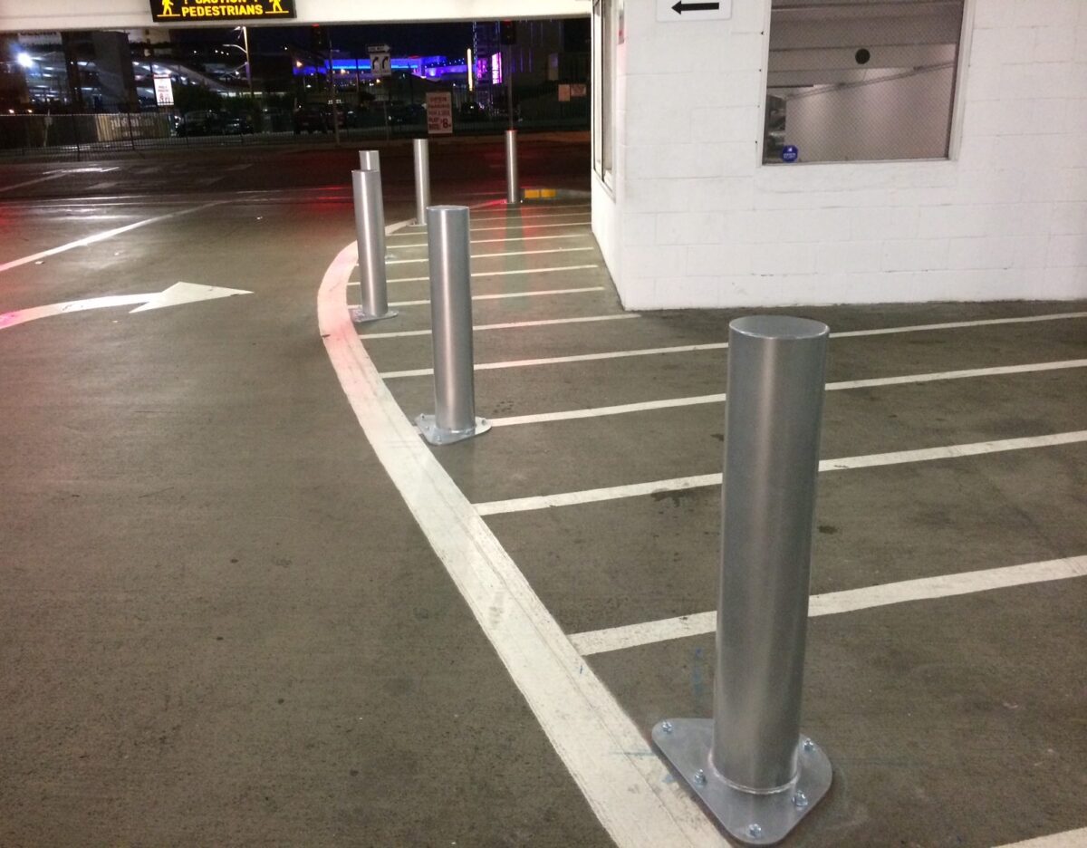 Parking Bollard Applications | Parking Garage & Lot Bollards